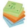 Post-it Sticky Notes 76 x 76 mm Assorted Pack of 12 of 100 Sheets