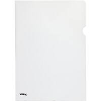 Viking Cut Back Folder A5 Transparent Polypropylene 120 Microns Pack of 25
