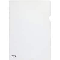 Viking Cut Flush Folder A4 Transparent Polypropylene 145 Microns Pack of 25