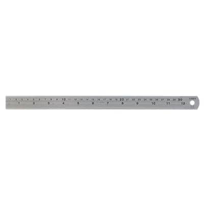 Linex Metal Ruler Stainless Steel 30 cm