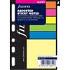 Filofax Diary Insert Sticky Notes Assorted