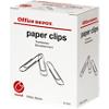 Office Depot Paper Clips Large 0.7 cm Silver 1000 Pieces