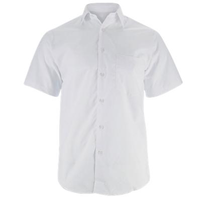 Alexandra men's woven short sleeved shirt white size medium