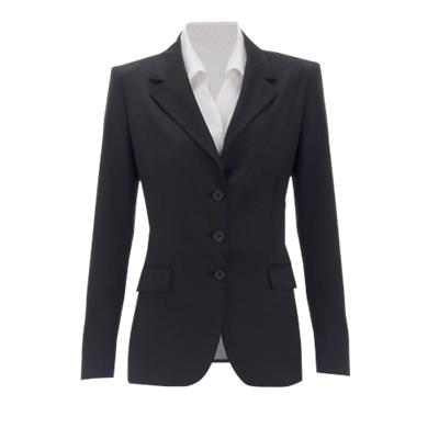 Icona Women's three button jacket - size 20 regular - black