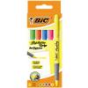 BIC Grip Highlighter Assorted Medium Chisel 1.6-3.3 mm Pack of 5
