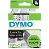 DYMO D1 Labelling Tape Authentic 40910 2027786 Adhesive Black on Transparent 9 mm x 7 m