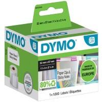 DYMO LW Multipurpose Label Authentic 11354 2027786 Adhesive Black on White 32 x 57 mm 1000 Labels