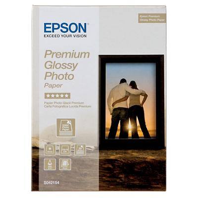 Epson Premium Photo Paper, White Glossy, Inkjet, 130 x 180 mm, 255gsm