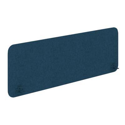 Desk Screen GE4 Fabric Wrapped 1400 x 350 mm Blue