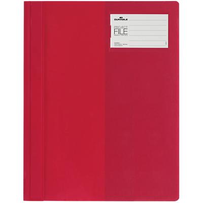 DURABLE Folder Premium Clear-View A4 Red Plastic