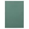 Exercise Books A4 Ruled 80 Pages Dark Green 210 (W) x 297 (H) mm Pack of 50