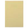 Plain 64-Page A4 Exercise Books Yellow 50 Per Pack