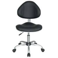 Realspace Ryder Office Chair Permanent Contact Bonded leather Without Armrest Black 110 kg