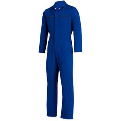 unisex Zip front boilersuit Size: 92 Royal blue