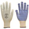 Polyco Gloves cotton size 8 White, Blue
