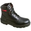 Safety Shoes Leather 9 Black