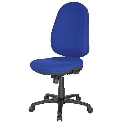 Realspace Ergonomic Office Chair Sierra Fabric Blue