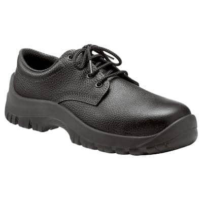 Aimont Safety Shoes Leather Size 6 Black