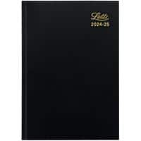 Letts Academic Diary 2024, 2025 A5 Weekly Black A3XBK