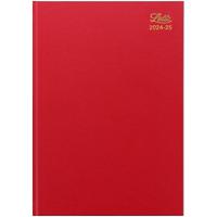 Letts Academic Diary 2024, 2025 A4 Weekly Red A3ZRD