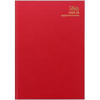 Letts Academic Diary 2024, 2025 A4 1 Day per page Red A1ZRD