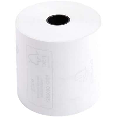 Exacompta Thermal Roll 57 mm x 60 mm x 12 mm x 44 m 55 gsm Pack of 10
