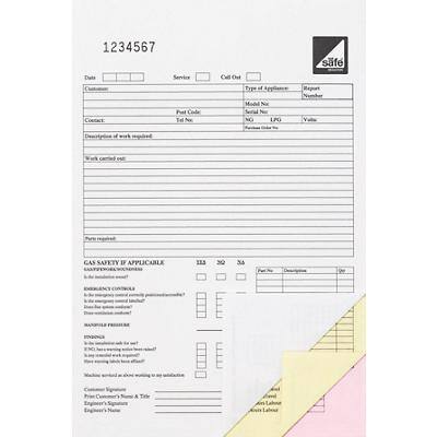 Customised Pads A4 50 Sheets Pack of 4