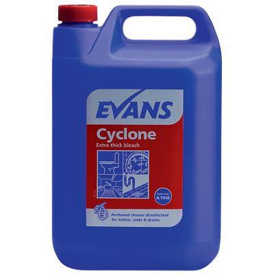 Evans Vanodine Cyclone Bleach Extra Thick 5L