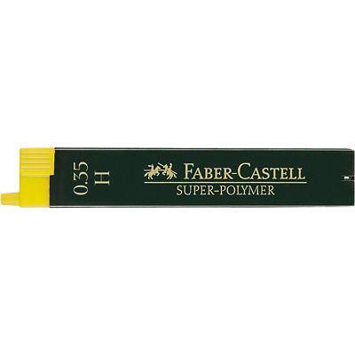Faber-Castell fineline super polymer H 0.3 mm pencil leads (pack of 12)