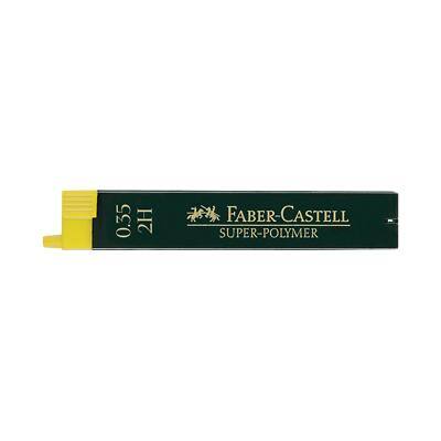 Faber-Castell fineline super polymer 2H 0.3 mm pencil leads (pack of 12)