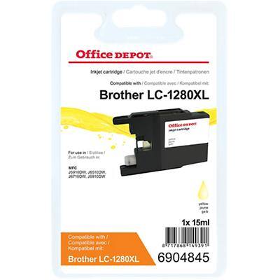 Office Depot Compatible Brother LC1280XLY Ink Cartridge Yellow