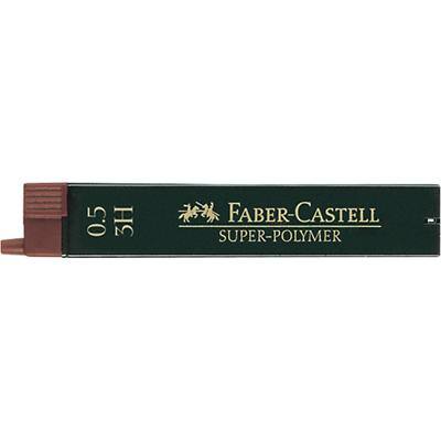 Faber-Castell Mechanical Pencil Refills SUPER POLYMER Black Pack 12