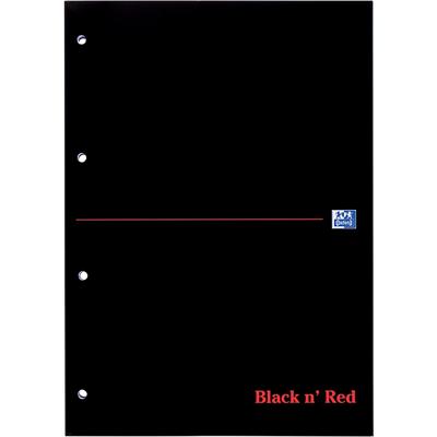 OXFORD Black n' Red Refill Pad Ruled A4 150 sheets