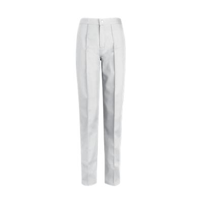 Alexandra Women's Flat Front Trousers Size 16 White