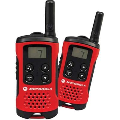 Motorola Two Way Radio TLKR T40 Black, Red