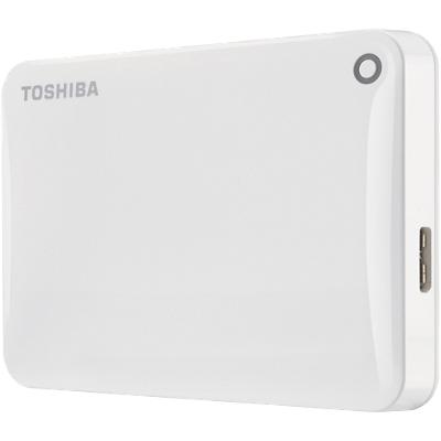 Toshiba Canvio Connect II 1TB external hard drive - white