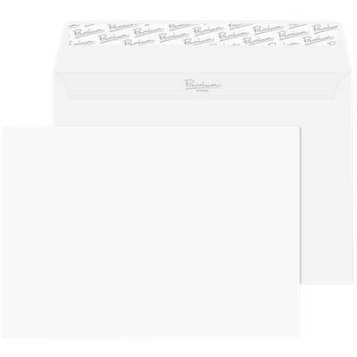 Premium Business Envelopes Plain C5 229 (W) x 162 (H) mm Adhesive Strip White 120 gsm Pack of 500