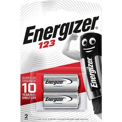 Energizer Batteries Photo 123 CR17345 3V Lithium Pack of 2