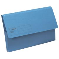 Guildhall Document Wallet Folio Blue Manila 285 gsm Pack of 50