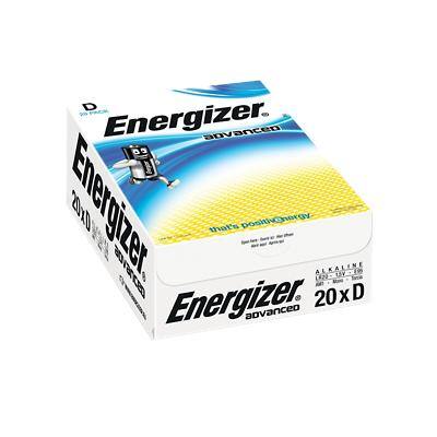 Energizer Batteries Eco Advanced D 20 Pieces