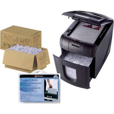 Rexel Shredder Auto+ 100 Security Level P-3 110 Sheets
