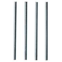 Deflecto Letter Tray Riser Rods 8072086 Metal 115 mm Pack of 4