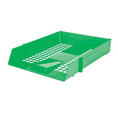 Niceday Letter Tray Plastic Green 25.6 x 35 x 6.7 cm