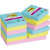 Post-it Super Sticky Notes 47.6 x 47.6 mm Assorted Square 12 Pads of 90 Sheets