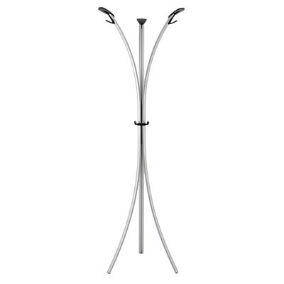 Alba Coat Stand PMFREE 1670 x 580mm Silver