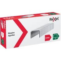 Rexel Omnipress 30 Staples 2115684 30 Sheets Silver Metal Pack of 5000