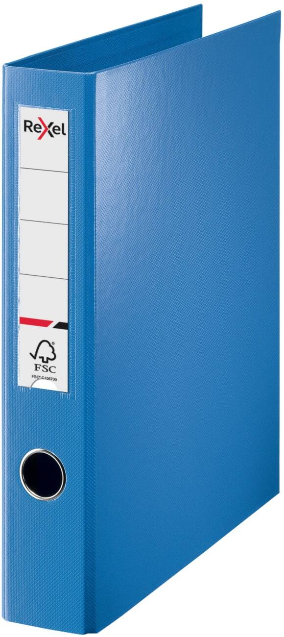 Rexel Choices 40 mm Ring Binder PP (Polypropylene) A4 4 Rings Blue