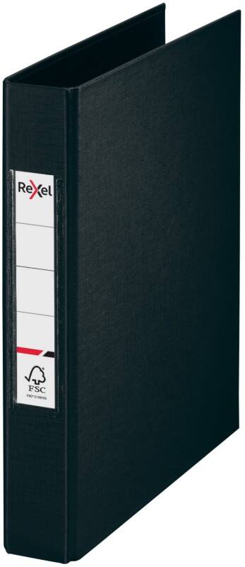 Rexel Choices 25 mm Ring Binder PP (Polypropylene) A5 2 Rings Black
