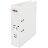 Rexel Choices Lever Arch File A4 72 mm White 2 ring PP (Polypropylene) Smooth Portrait