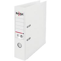 Rexel No.1 Choices Lever Arch File A4 72 mm White 2 ring 2115502 Polypropylene Smooth Portrait